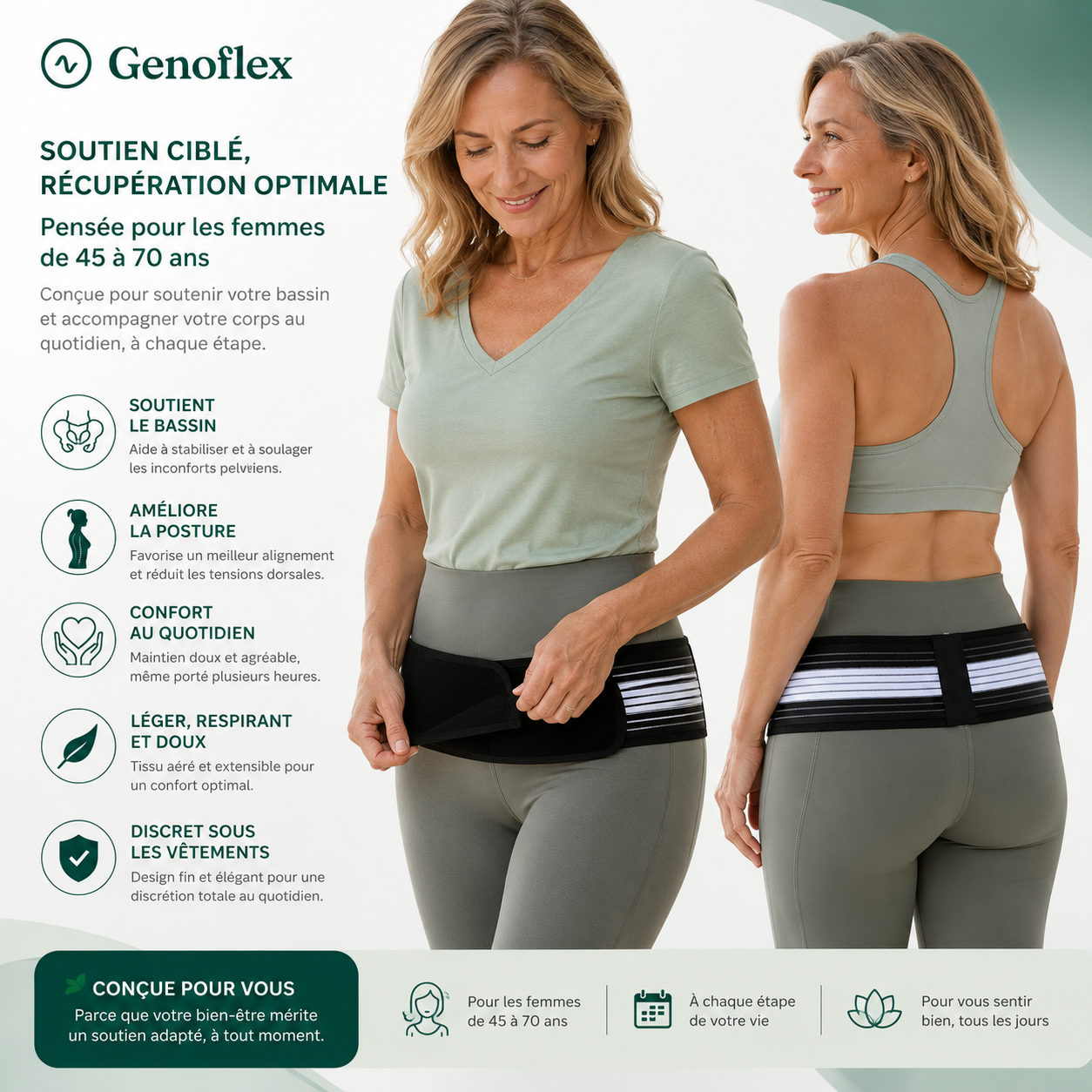 Genoflex - Ceinture de Recuperation