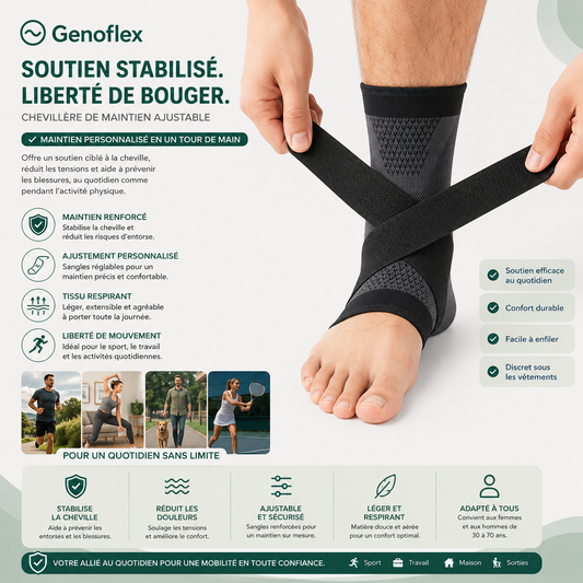 Genoflex - Chevilliere Ajustable